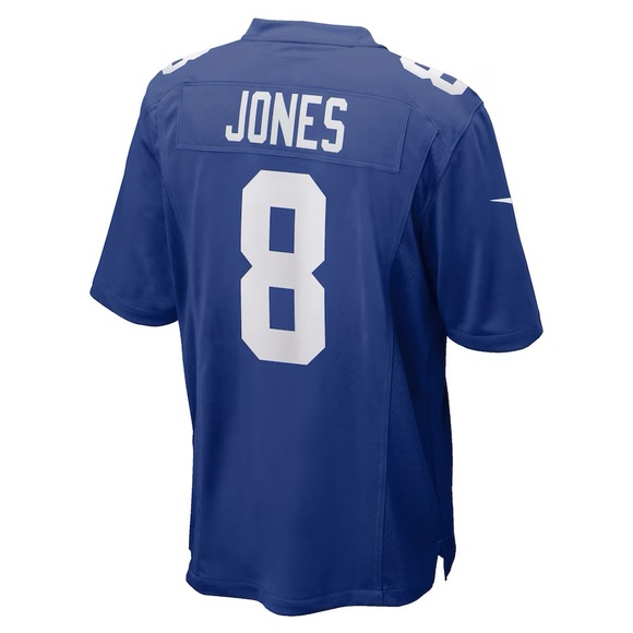 BNWT Men's Nike Daniel Jones Royal New York Giants Game Jersey Size XL - Picture 4 of 11